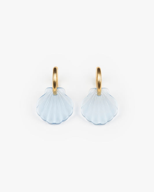 Boucles d'oreilles BABY MERMAID - Bleu -