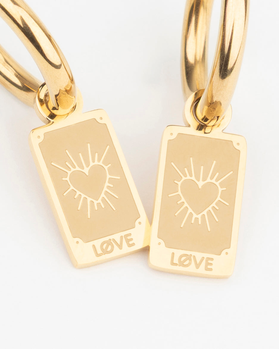 Boucles d'oreilles CARTE DE TAROT