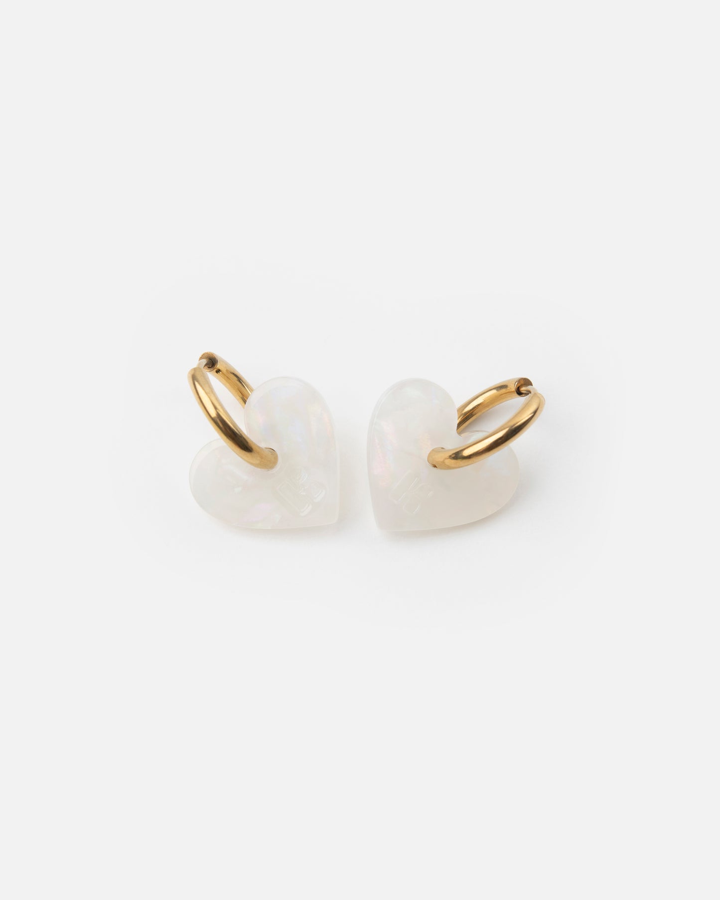 Boucles d'oreilles LOVA LOVA - Irisé Blanc -